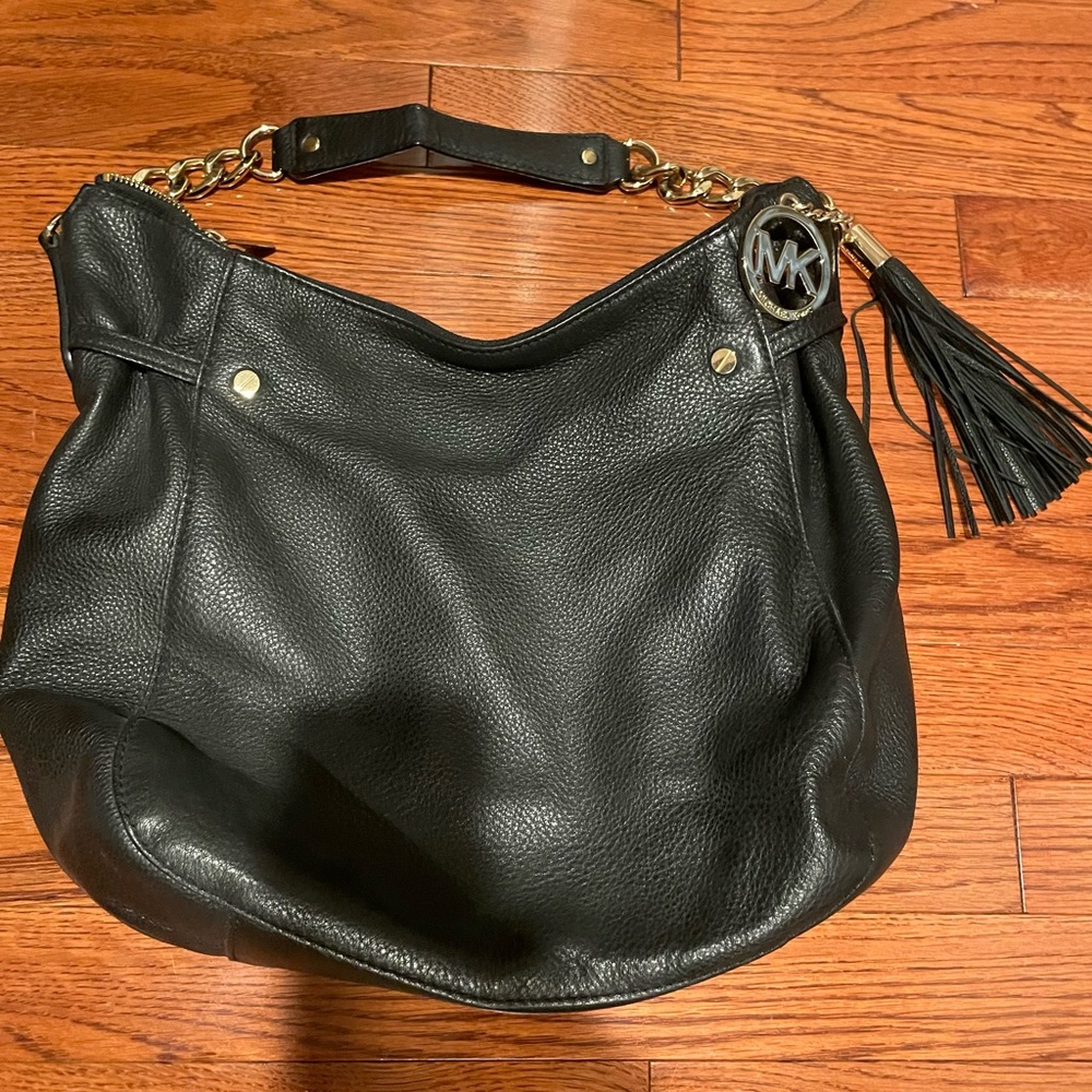 Michael Kors Black Purse EUC